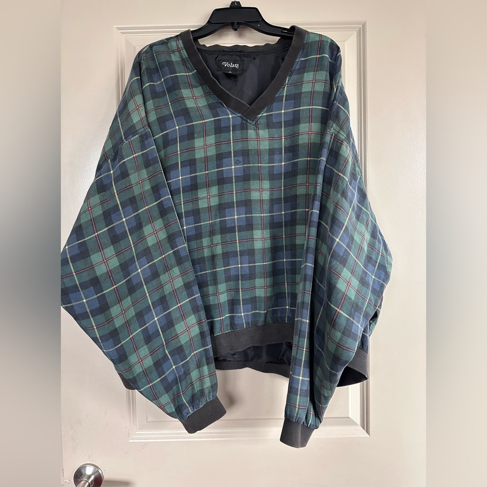 VOLARE vintage pull over sweater silk lined